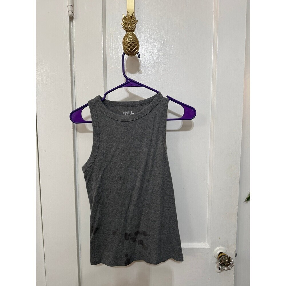 Time & Tru women’s size medium grey T-shirt, tank top top